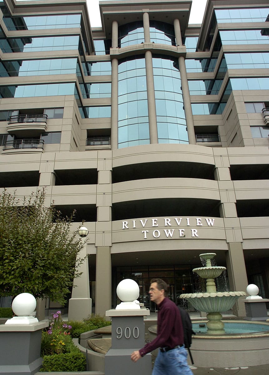 The Riverview Tower, which opened in 1991 as the First Interstate Tower, has been sold to Vancouver-based Al Angelo Co. for $18.75 million.