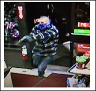 Surveillance video at 7-Eleven on Fourth Plain Boulevard recorded this image early today.