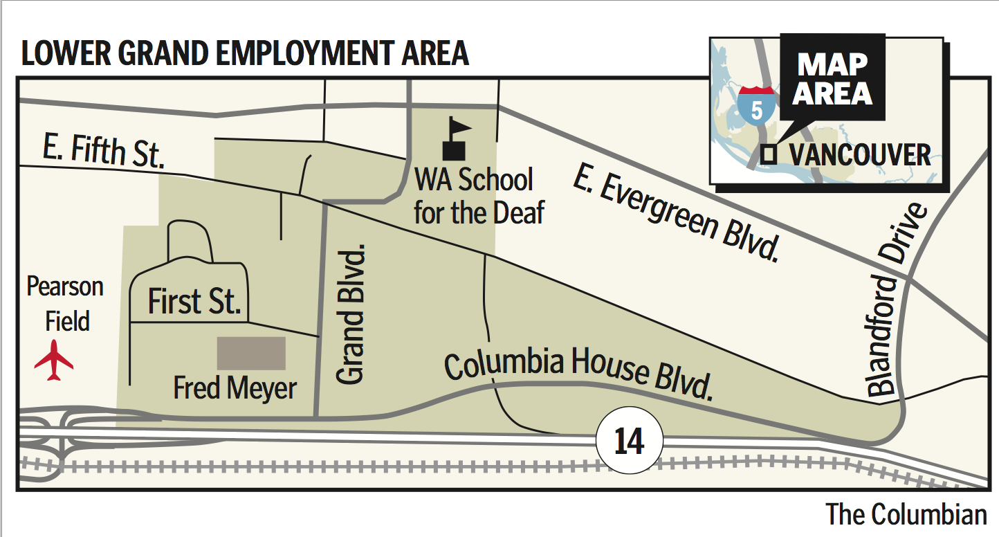 Lower Grand Employment Area.