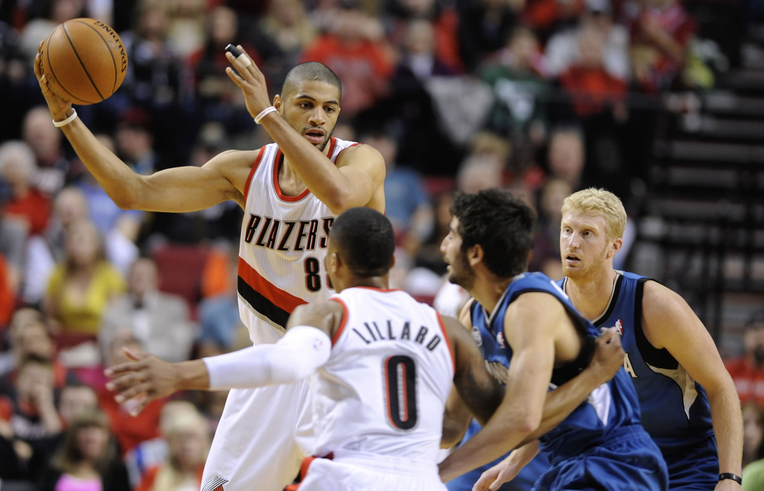 Portland Trail Blazers' Nicolas Batum is among current NBA players who previously played in the Nike Hoop Summit.