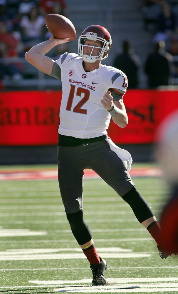 Washington State's quarterback Connor Halliday.