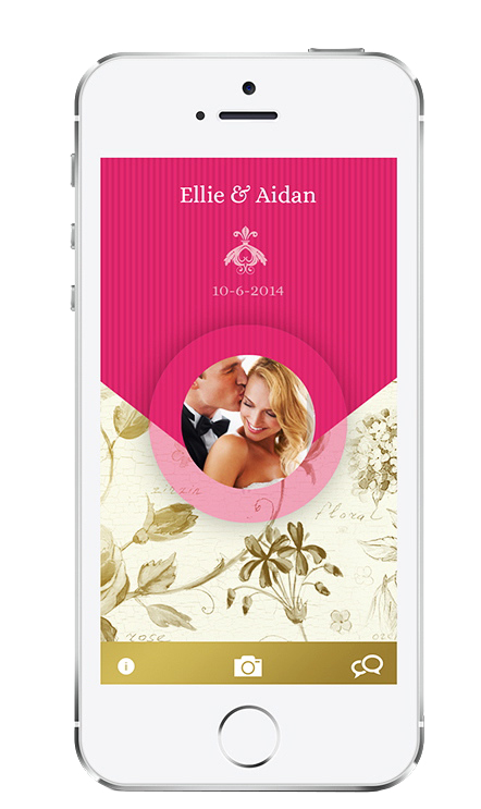 Appy Couple
Appy Couple, the wedding app, manages RSVPs, can send email invites and create an itinerary so people know the schedule of events. Guests can use it to book travel, get maps, share photos and put in song requests to wedding DJs.