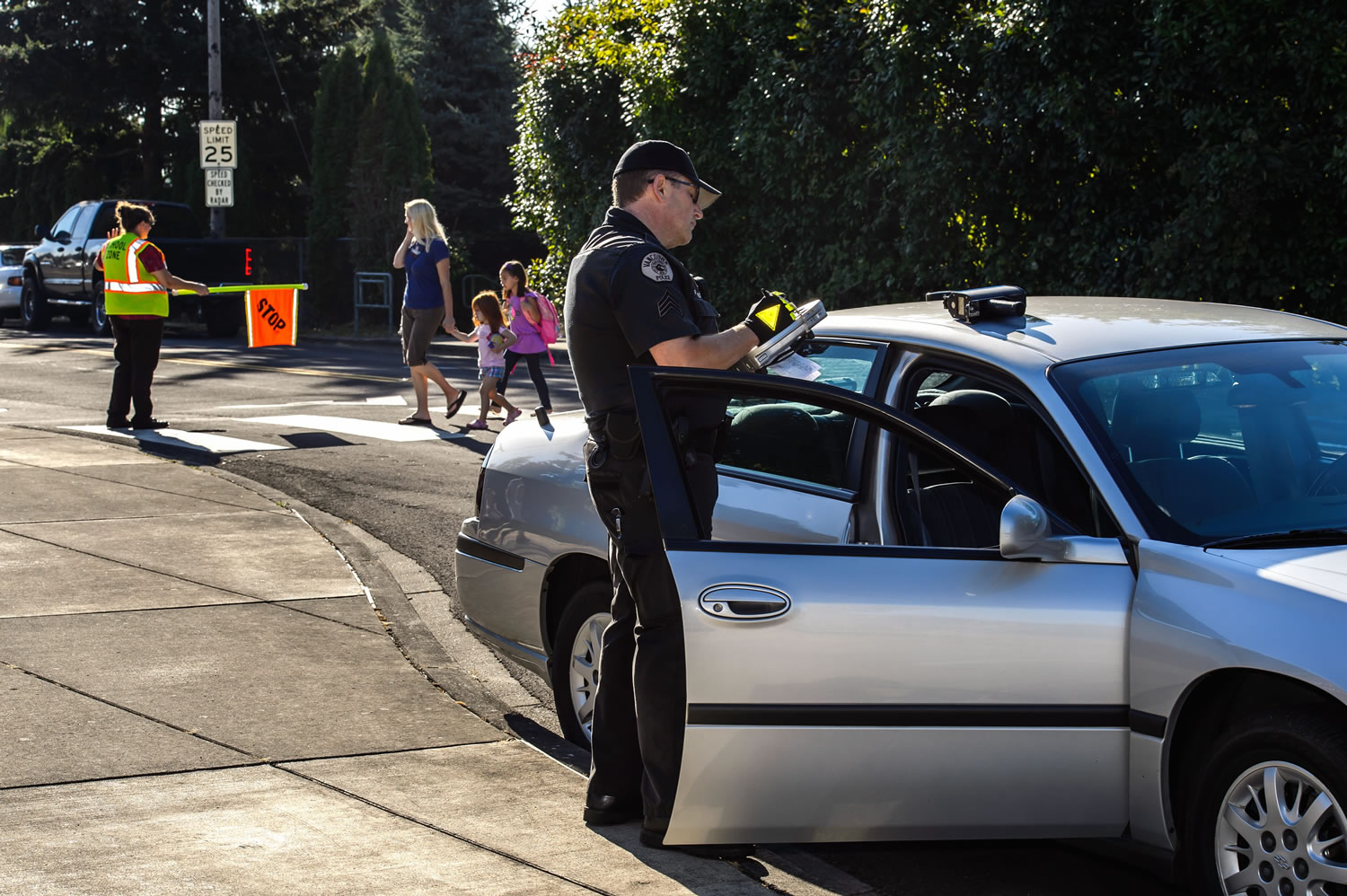 Vancouver police are planning to increase enforcement in and around schools on Wednesday, the first day of school for Vancouver and Evergreen school districts.