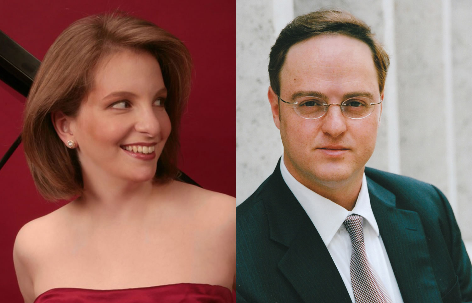 Orli Shaham, left, and Igal Kesselman will perform with the Vancouver Symphony on May 31 and June 1.