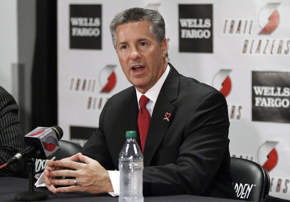 The Portland Trail Blazers signed general manager Neil Olshey to a multi-year extension on Thursday, Jan. 8, 2015, and named him president of basketball operations.