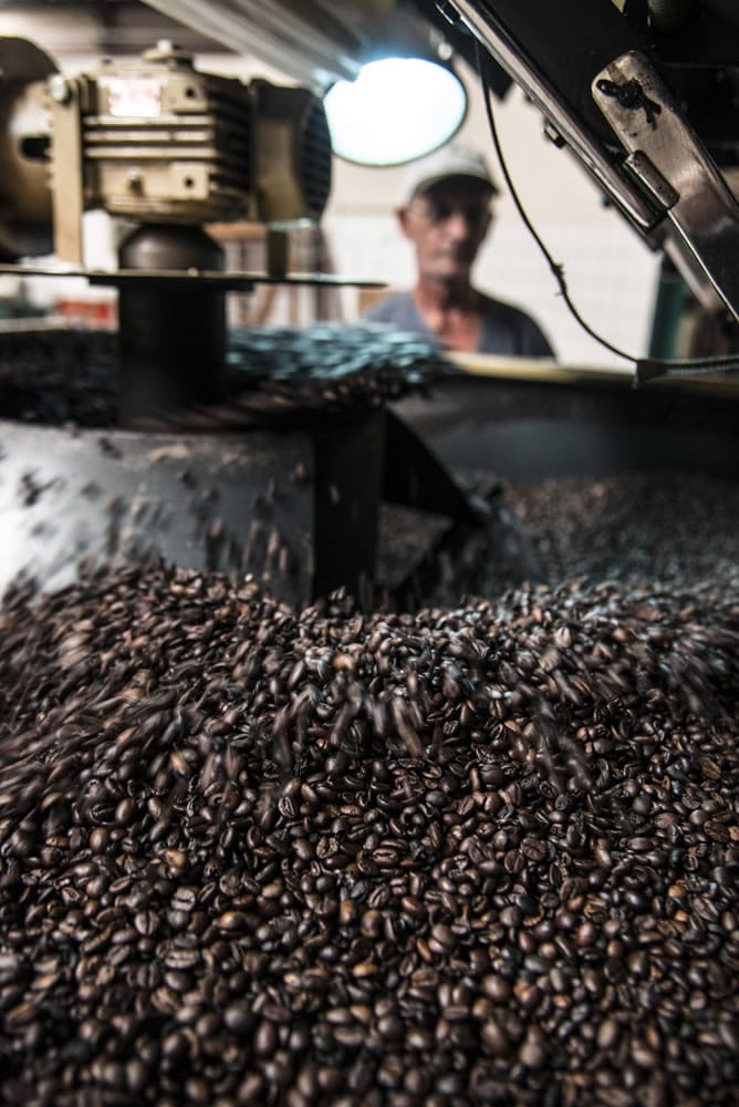 Coffee beans are prepared for roasting at the Cafe Primavera facility in Itapira, Brazil. In 2011, when coffee futures doubled over 12 months to a 14-year high and retailers raised prices, U.S.