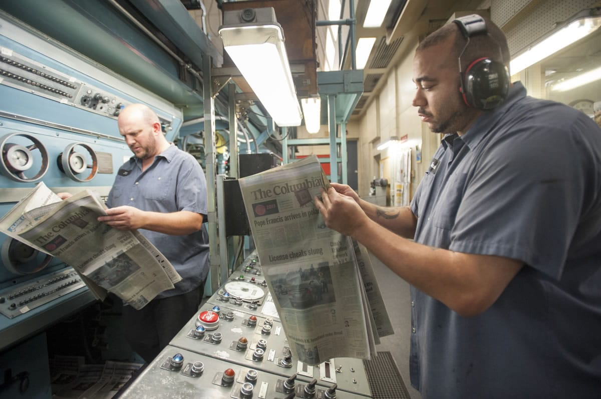 How a newspaper is made photo gallery