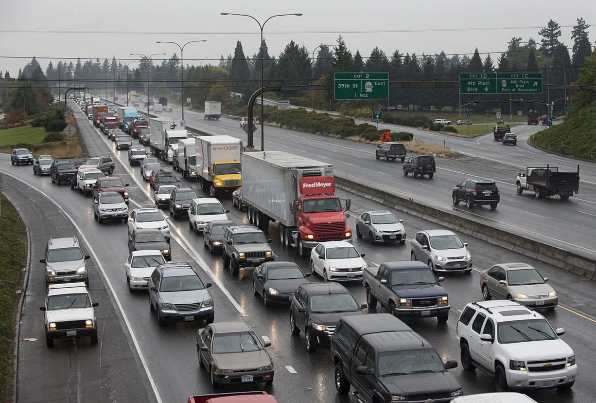 Report Traffic congestion on the rise in Clark County The Columbian