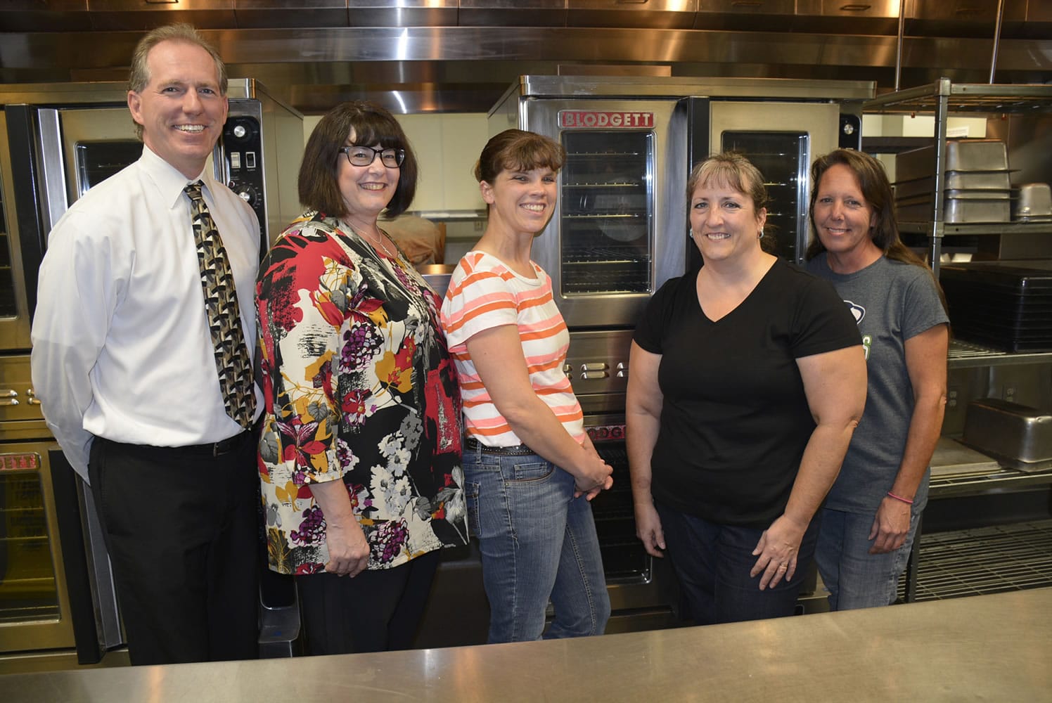 Washougal: Washougal Sodexo employees came in to feed firefighters stationed at Cape Horn-Skye Elementary and Canyon Creek Middle schools over the summer, and were recently honored for their work.