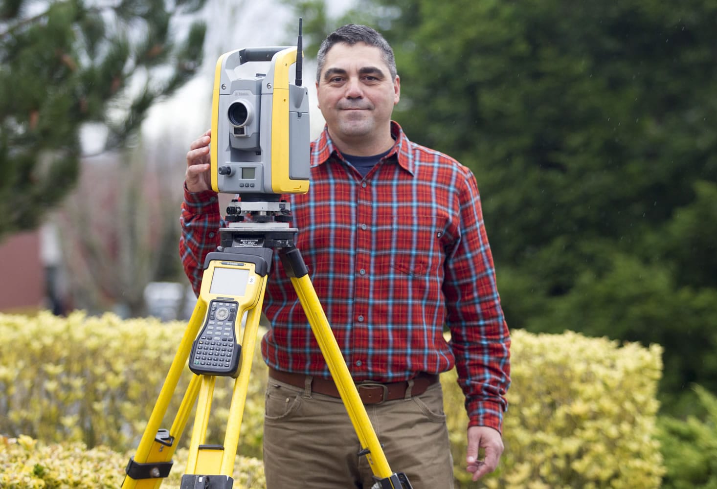 Vancouver resident Frank Costanza has been a land survey technician at Mackay Esposito for 13 years.