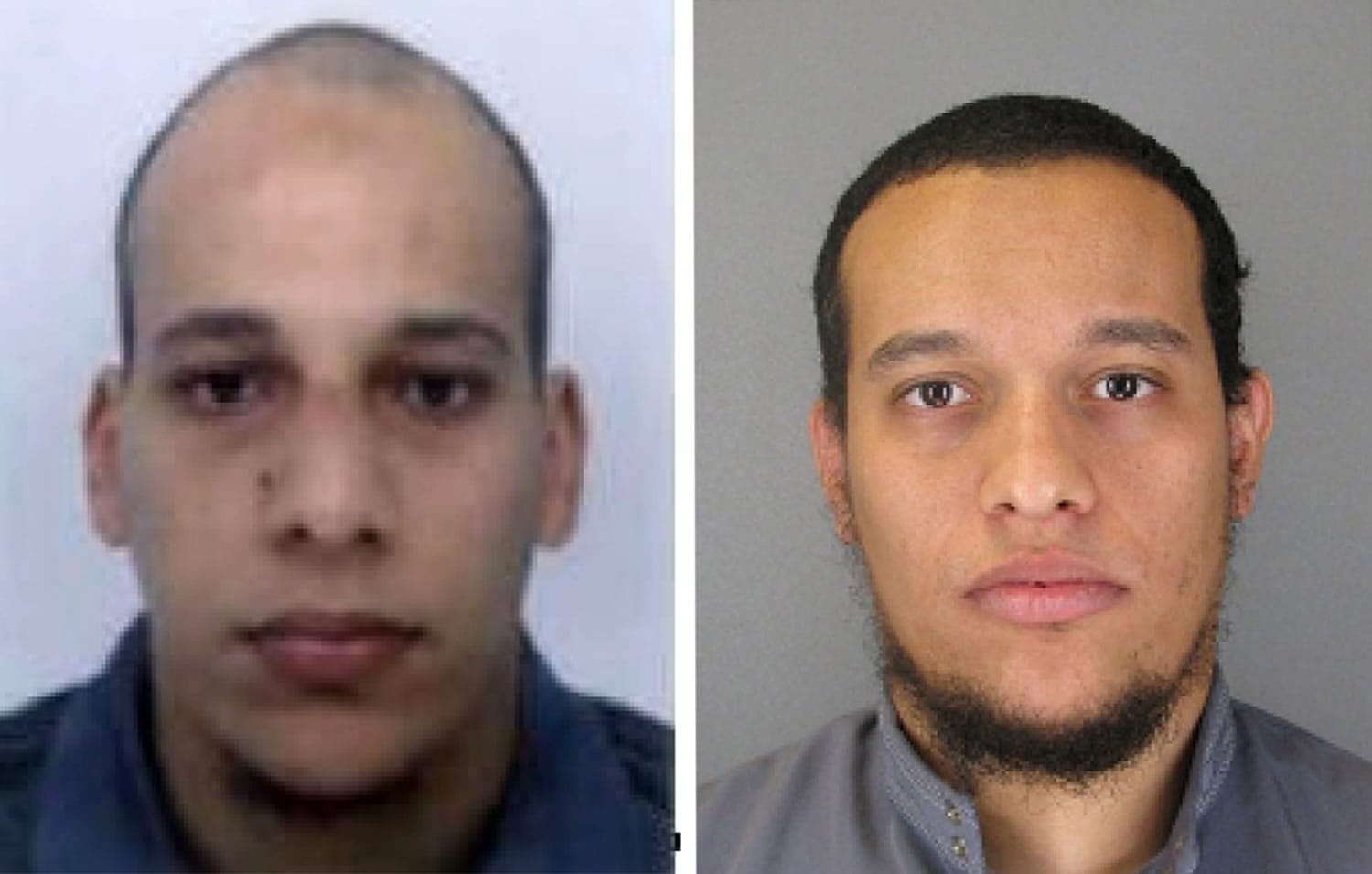 Suspects Cherif, left, and Said Kouachi in the Charlie Hebdo attack