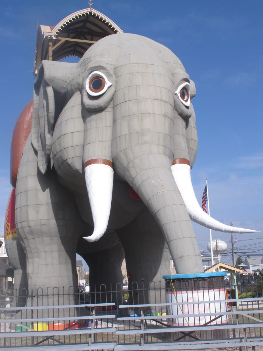 Lucy The Elephant, the giant wood and tin elephant in Margate, N.J., that is a national historic landmark, is the subject of a fundraiser to pay for repairs and a new paint job.