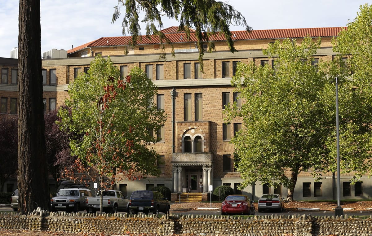 Western State Hospital is shown Thursday, Oct. 8, 2015, in Lakewood, Wash. So far in 2015, federal regulators have sent notices to the psychiatric hospital that conditions were so dangerous for patients they threatened to cut millions of dollars in funding unless the problems were fixed. (AP Photo/Ted S. Warren) (Ted S.