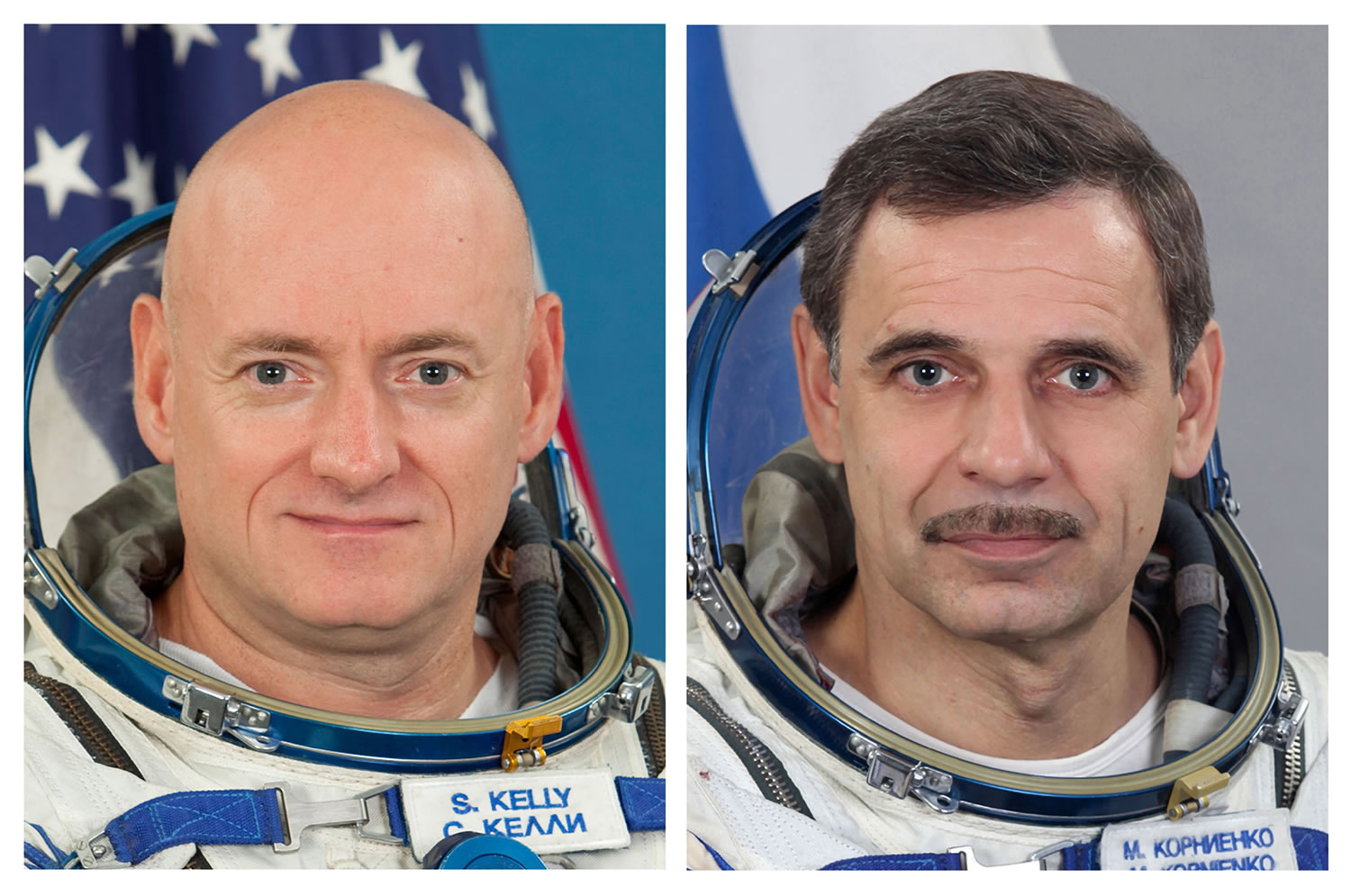 Gagarin Cosmonaut Training Center
U.S. astronaut Scott Kelly and Russian cosmonaut Mikhail Kornienko anticipate many scientific gains from their year-long mission aboard the International Space Station.