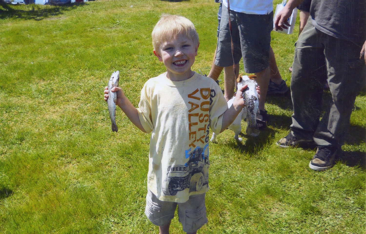 Henry Babitzke is pictured at a fishing derby in Woodland a couple of years ago. His loved ones say the 6-year-old loved to be outside.