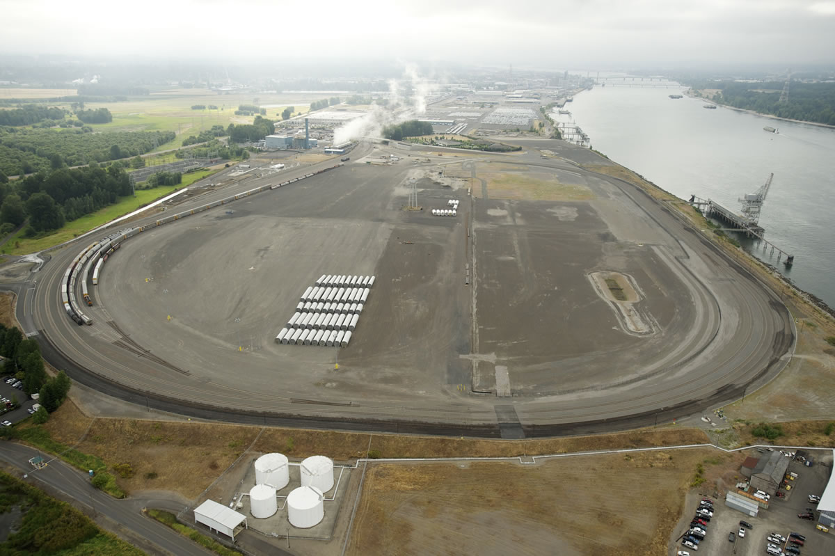 The Port of Vancouver's Terminal 5 would become part of a major oil-by-rail operation.