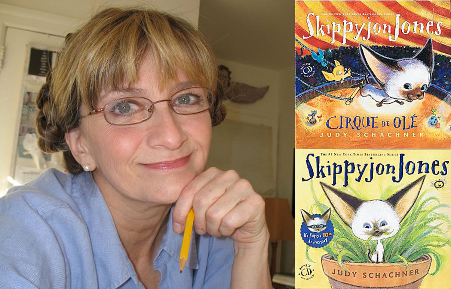 Judy Schachner, author and illustrator of the Skippyjon Jones books for children, is the featured speaker at the Fort Vancouver Regional Library Foundation dinner on Thursday.