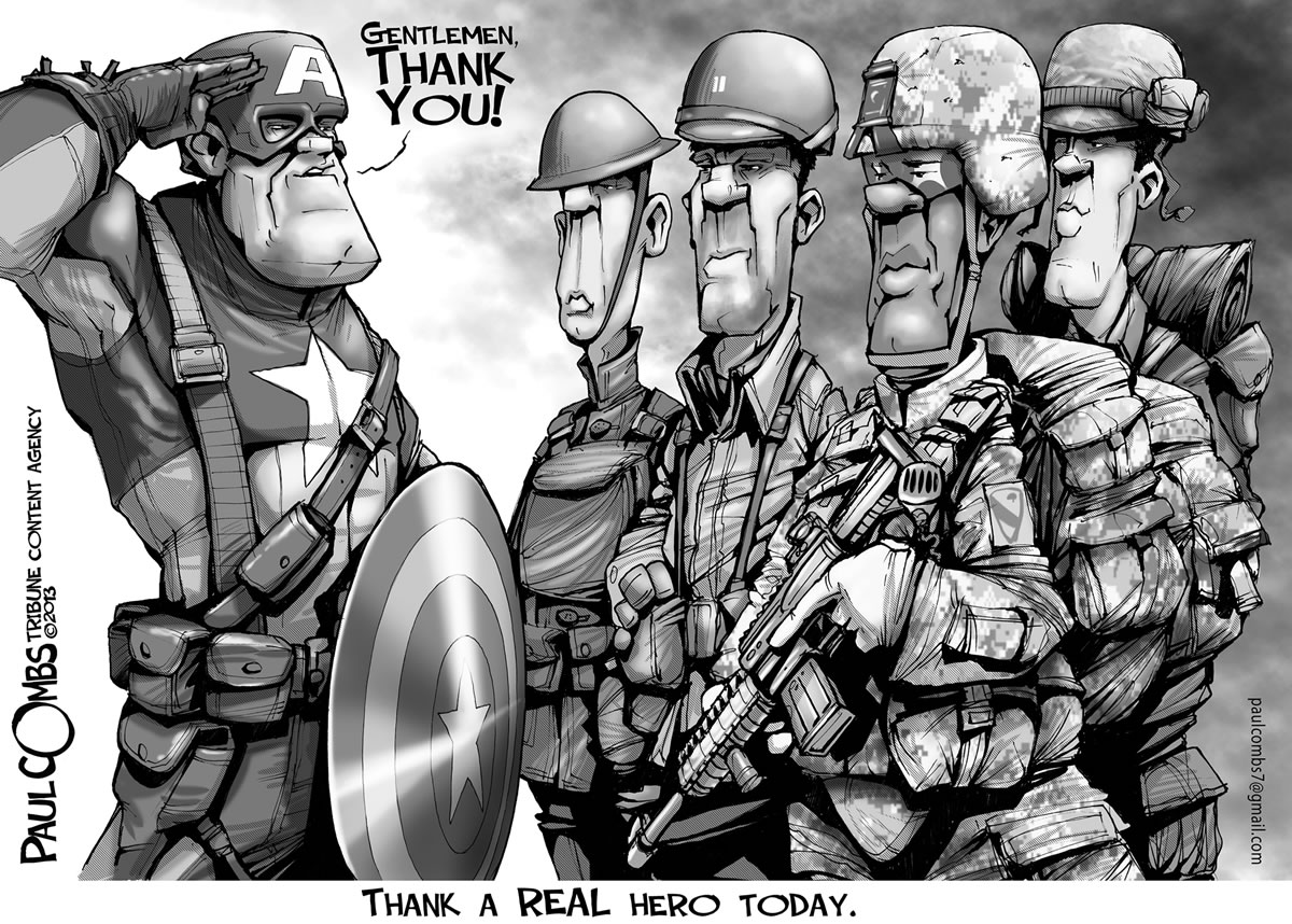 Give Thanks on Veterans Day