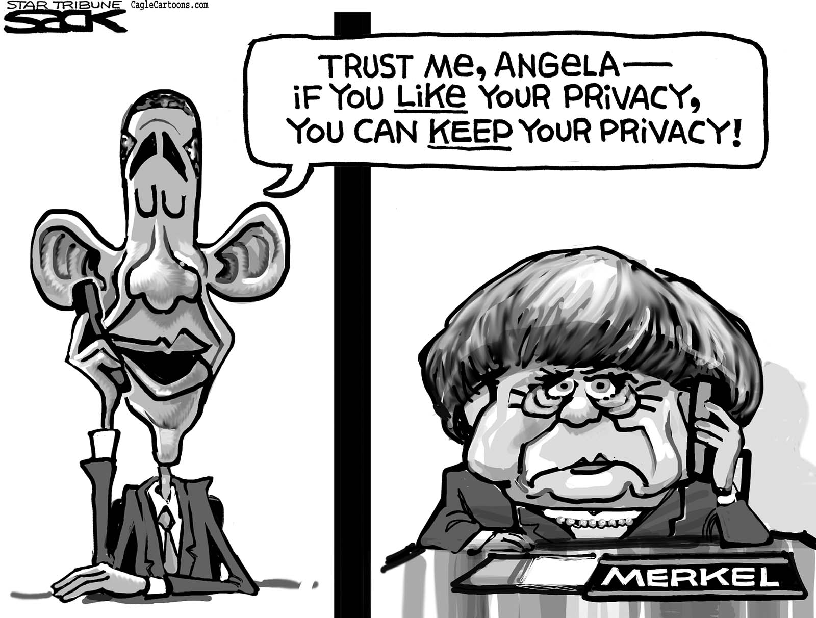 Merkel's Privacy