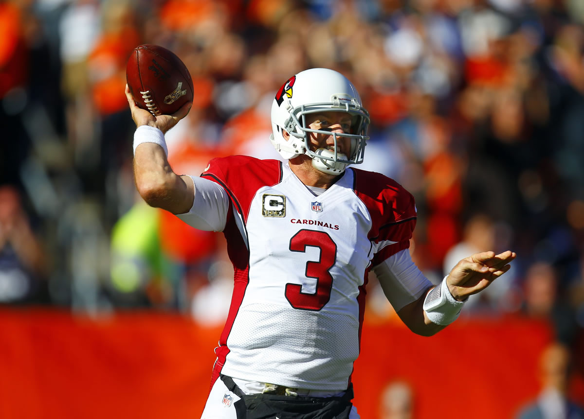 Arizona Cardinals quarterback Carson Palmer comes to Seattle after one of the finest eight-game stretches of his career. He's thrown 20 touchdowns and has a 110.6 passer rating.