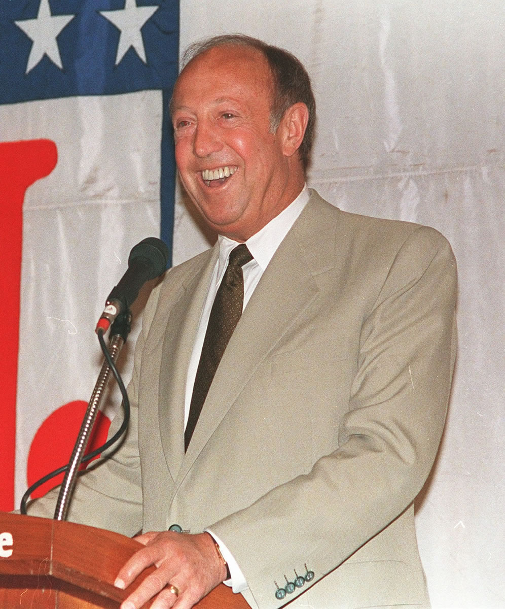 National Football League Commissioner Pete Rozelle, shown in this March 18, 1988 photo, called his decision to play football games less than 48 hours after President Kennedy was assassinated on Nov. 22, 1963 the biggest mistake of his tenure as commissioner.