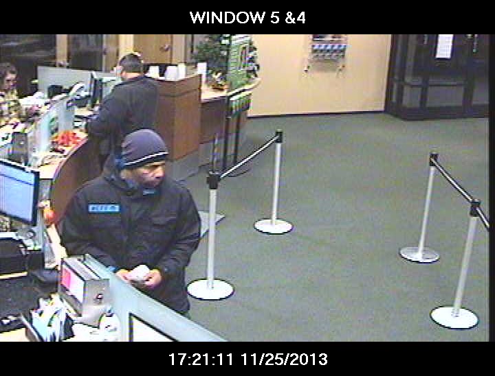 Police are asking the public to help identify this man, suspected of robbing a credit union in Hazel Dell Monday evening.