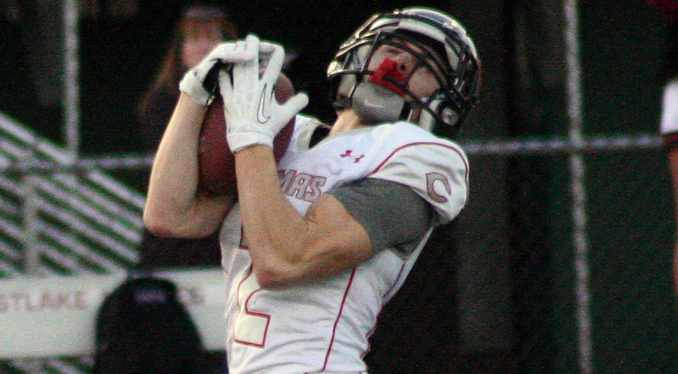Zach Eagle catches the football over his shoulder and takes it to the end zone for a 78-yard touchdown.
