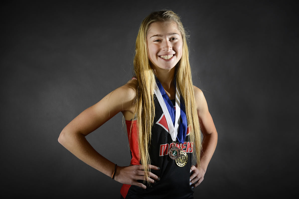 Rachel Blair, a freshman at Camas High School, is the All-Region girls cross country athlete of the year.