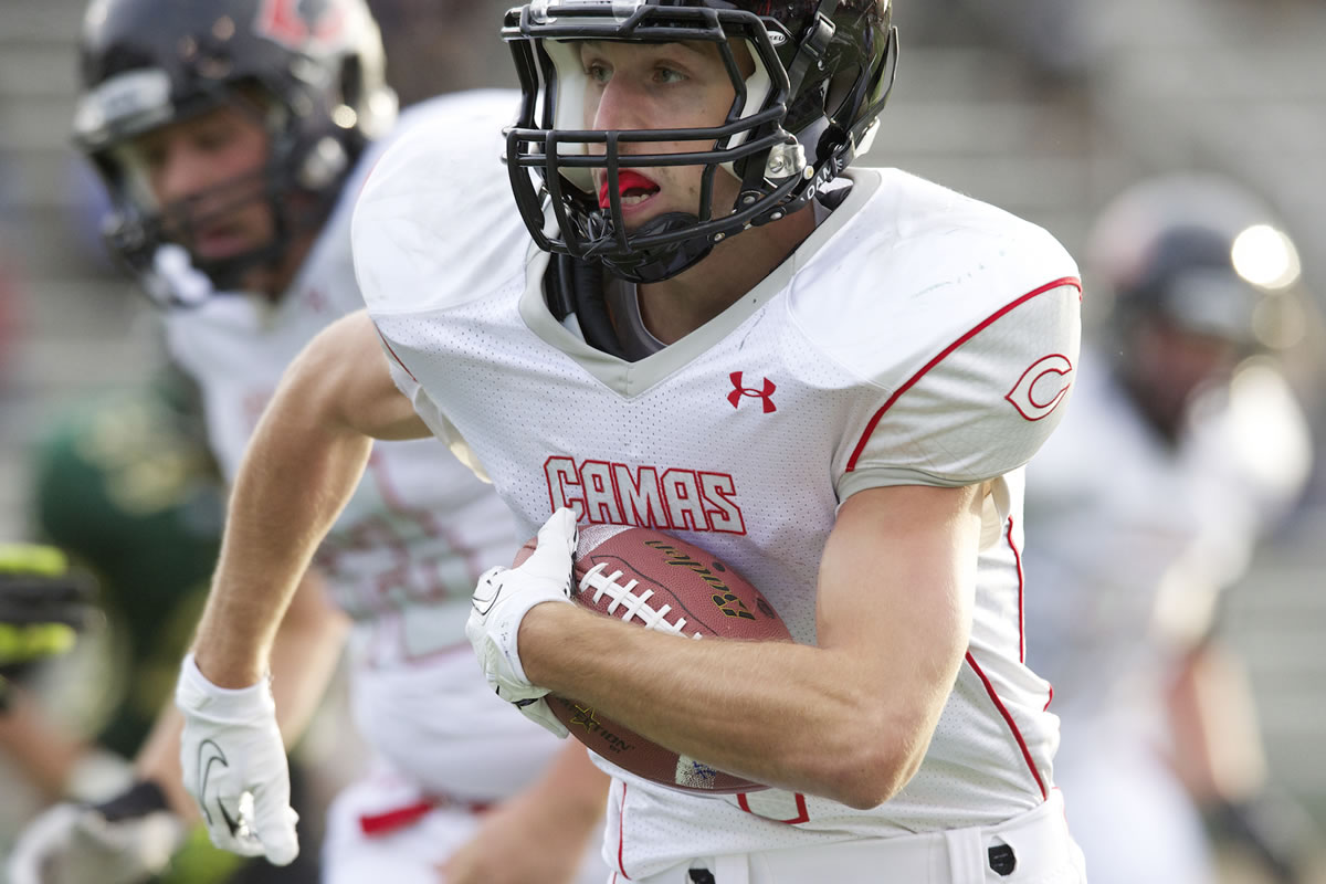 Nate Beasley has more career touchdowns at Camas than his brothers, Quinton and Greg, had combined.