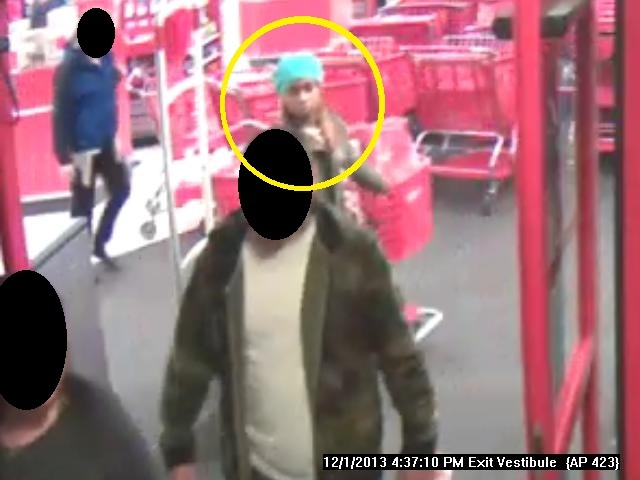 Police are searching for a person who allegedly used counterfeit $100 bills on two days to purchase merchandise from Target on Vancouver Plaza Drive.