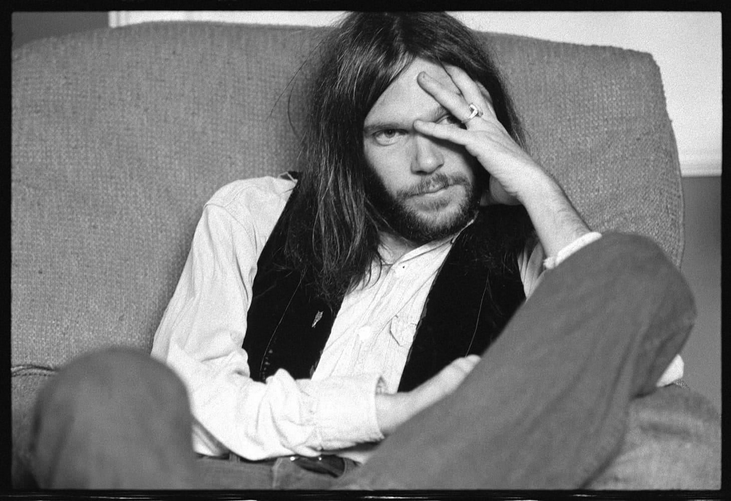 Neil Young was 25 when he recorded a six-show solo stand at Washington's Cellar Door.