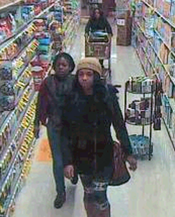These three suspects, caught on surveillance camera, allegedly stole alcohol from Safeway last week.