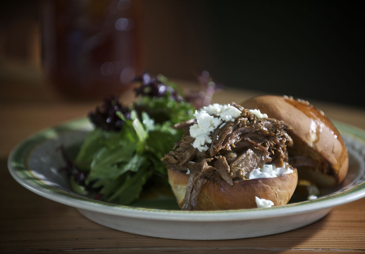 The Lamb Sandwich at OurBar in Washougal.