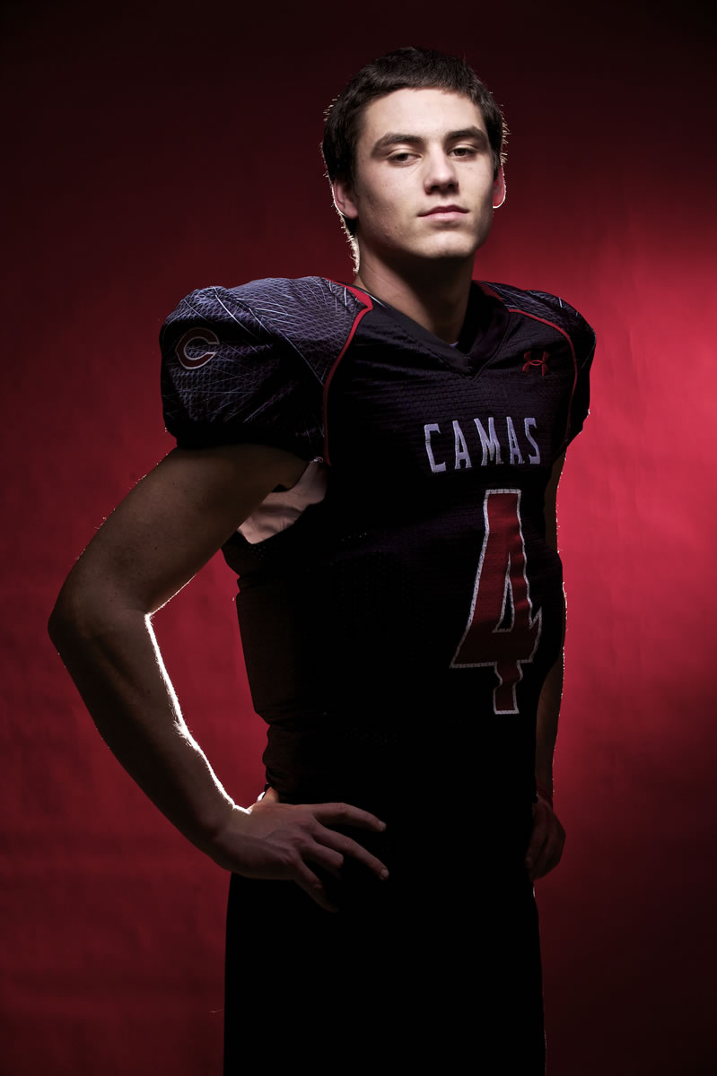 Camas quarterback Reilly Hennessey threw for 3,387 yards and 38 touchdowns, and rushed for three more TDs, leading Camas to a school-record 13 wins.