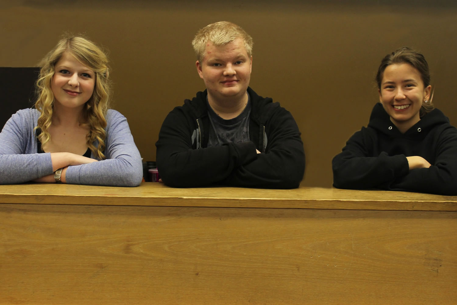Battle Ground: Battle Ground High School students Sarah Russell, from left, Mattias Tyni, and Kimberly Snow were named outstanding music students by the Washington Music Education Association after a series of auditions this year.