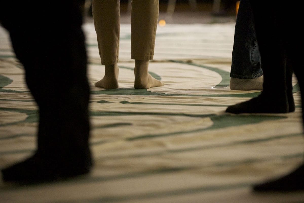 Unlike a maze, a labyrinth follows a single path with no dead-ends. Vancouver's First Presbyterian Church and Eunice Schroeder of Sacred Journey Ministries have hosted a Jan.