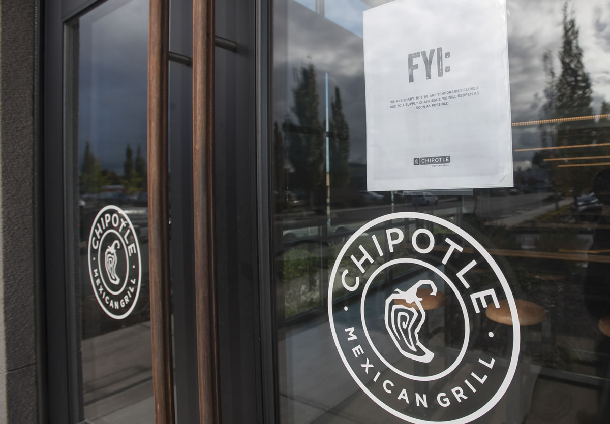 The Chipotle Mexican Grill restaurant in Hazel Dell was closed by Clark County Public Health officials on Thursday after an illness investigation that linked several cases of E. coli to the restaurant.