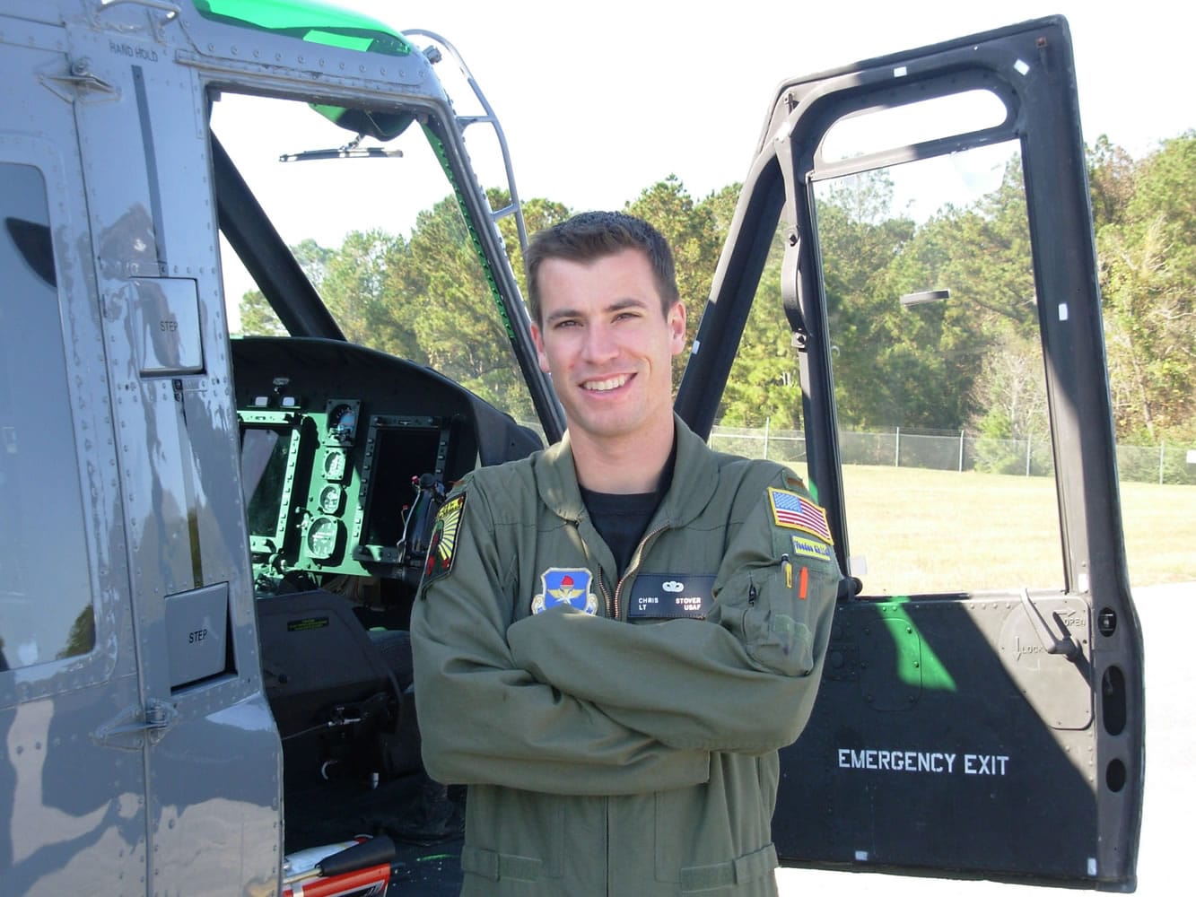Air Force Capt. Christopher Stover graduated from Vancouver's Evergreen High School. A helicopter pilot, he died in a training accident in England on Jan.