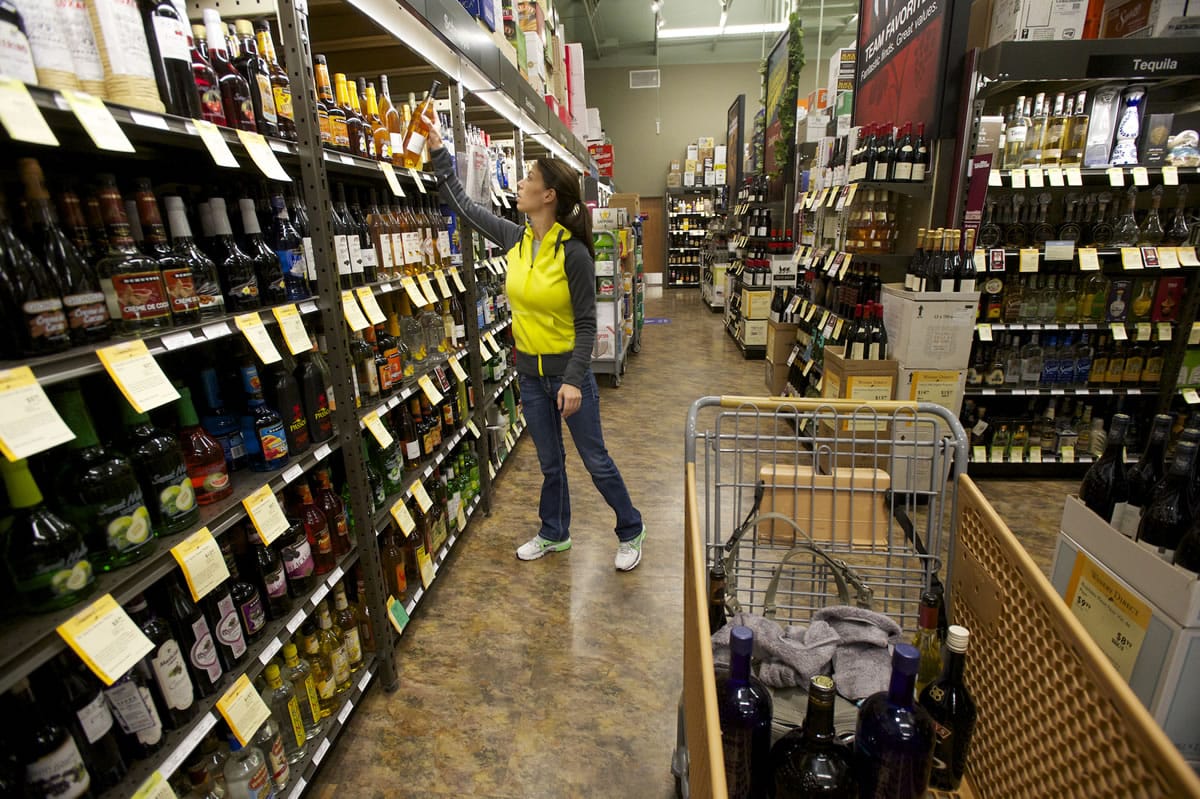 Law enforcement officials have seen a rise in the theft of liquor from certain stores since Washington voters privatized liquor sales in 2011.