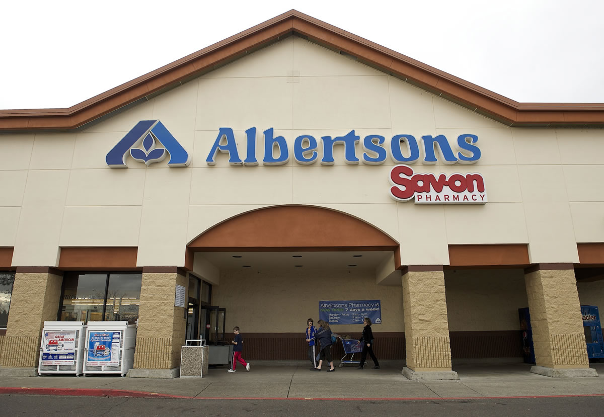 Albertsons announced Monday it will be closing two under-performing stores in Vancouver, including the East Fourth Plain store pictured and a store in the Padden Parkway Marketplace.