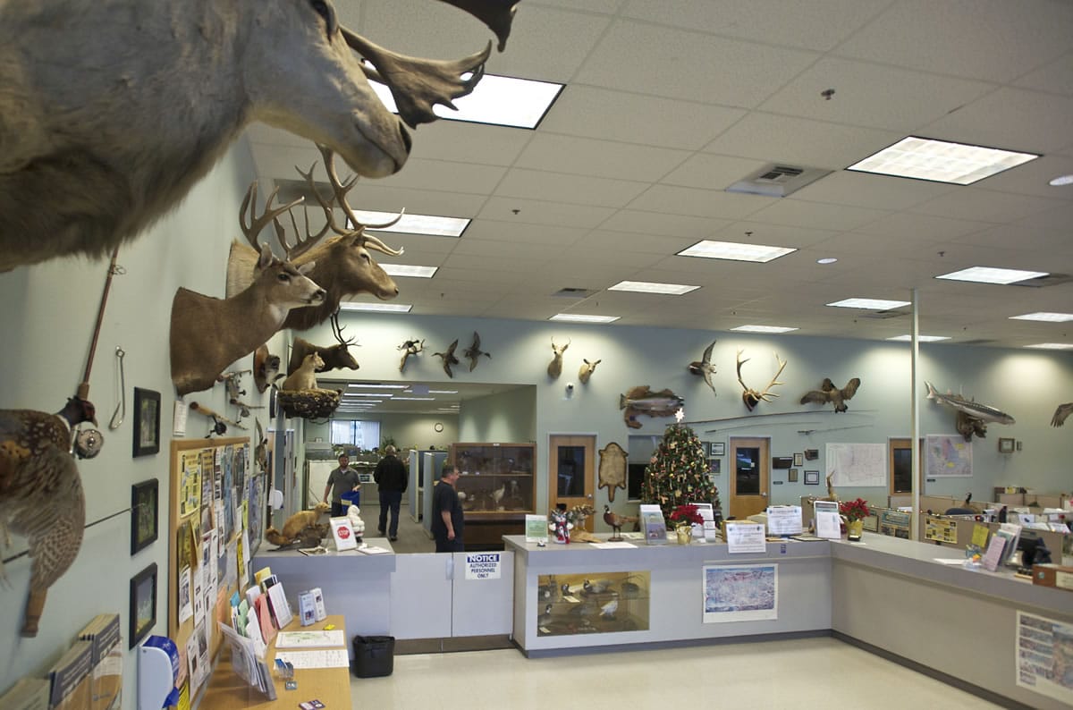 The state Department of Fish and Wildlife's Southwest Washington office in Vancouver, shown Monday, has outgrown its location.