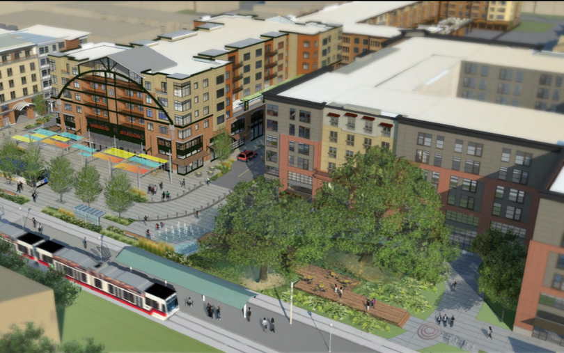 A 370-unit apartment and retail project at Orenco Station in Hillsboro, Ore., is under construction as the first of five housing projects being jointly developed by Vancouver-based Holland Partner Group and North America Sekisui House.