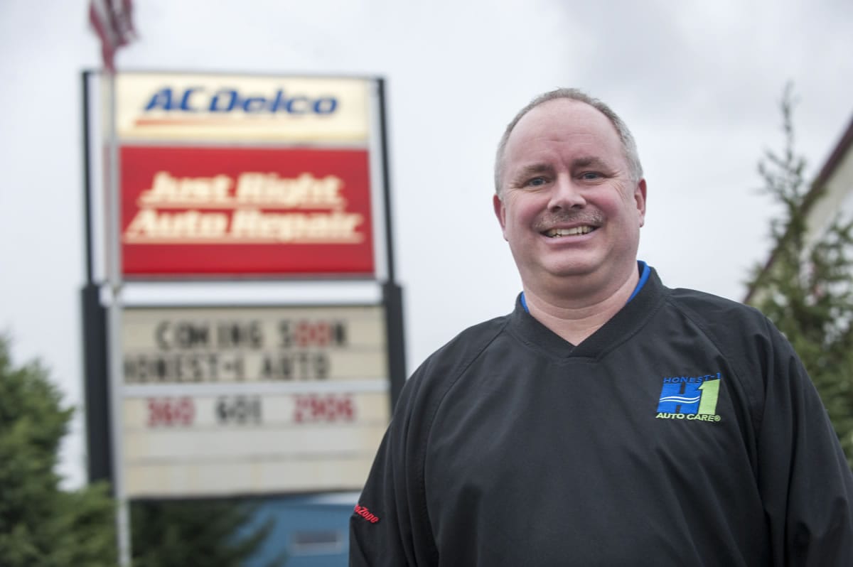 Steve Grimes of Vancouver wanted to own his own business after returning from the military in 2006. He became an Honest-1 Auto Care franchisee and now is about to open his seventh repair shop, at 4706 N.E. Minnehaha St.