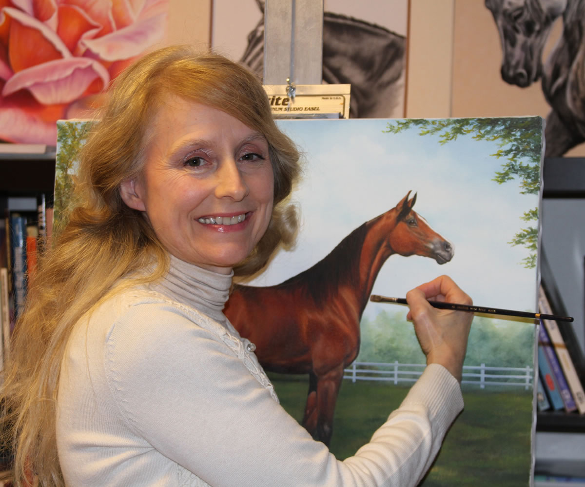Cindy Lunde, a Battle Ground artist who has been painting for more than 30 years, recently began publicly showing her art at the Society of Washington Artists shows.
