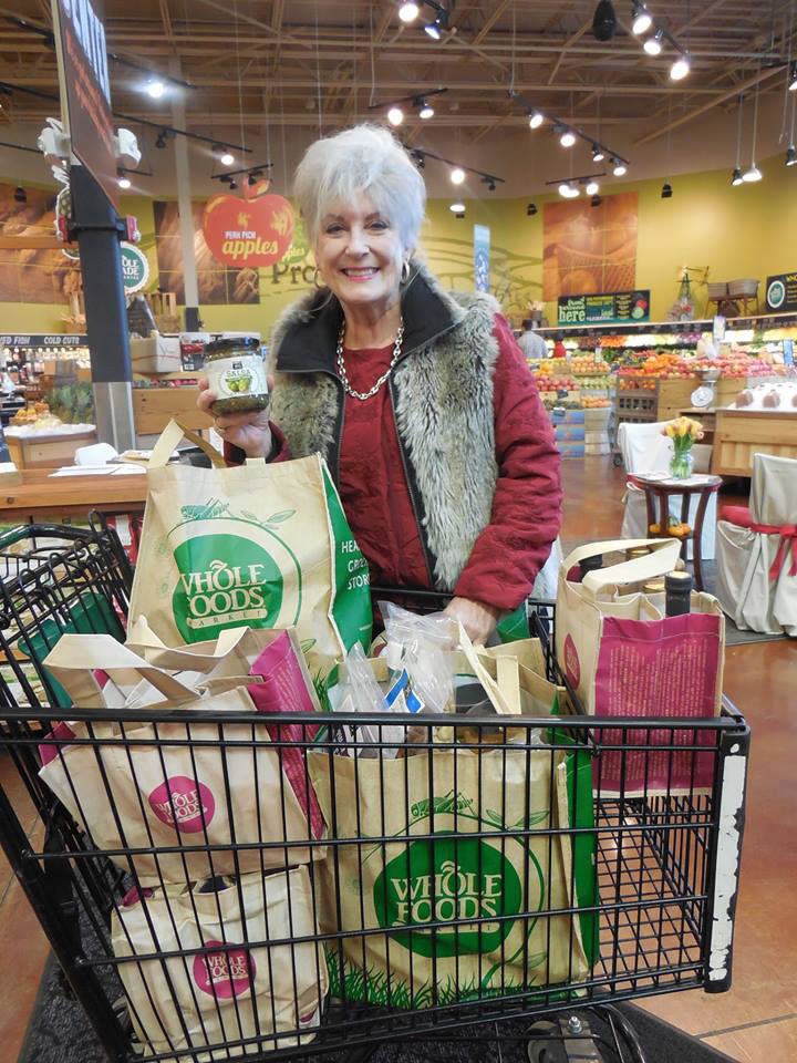 West Minnehaha: Marlice Bryant, winner of The Columbian's recent recipe contest, shows off her $500 worth of winnings from Whole Foods, which she said she will donate to help feed the hungry.