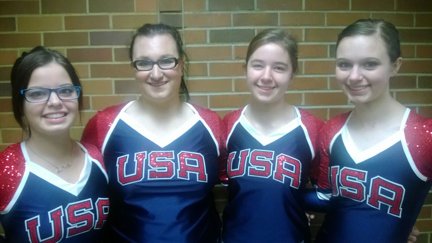 Dancers from Prairie High School, Cierra Silva, from left, Devyn Mortensen, Kiley Enger and Molly Wilson, will head to London for the annual New Year's Day Parade this year.