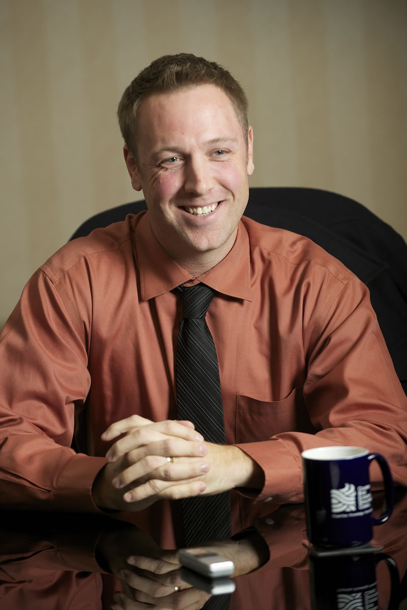 Mike Bomar, 34, the new president of the Columbia River Economic Development Council -- Clark County's longtime jobs promoter and business recruiter -- succeeds Lisa Nisenfeld in the job.