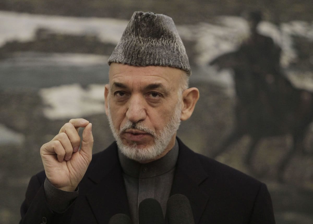 Hamid Karzai, Afghan president, announced that U.S. and Afghan negotiators had agreed on a draft deal allowing U.S. troops to remain in the country beyond a 2014 deadline.
