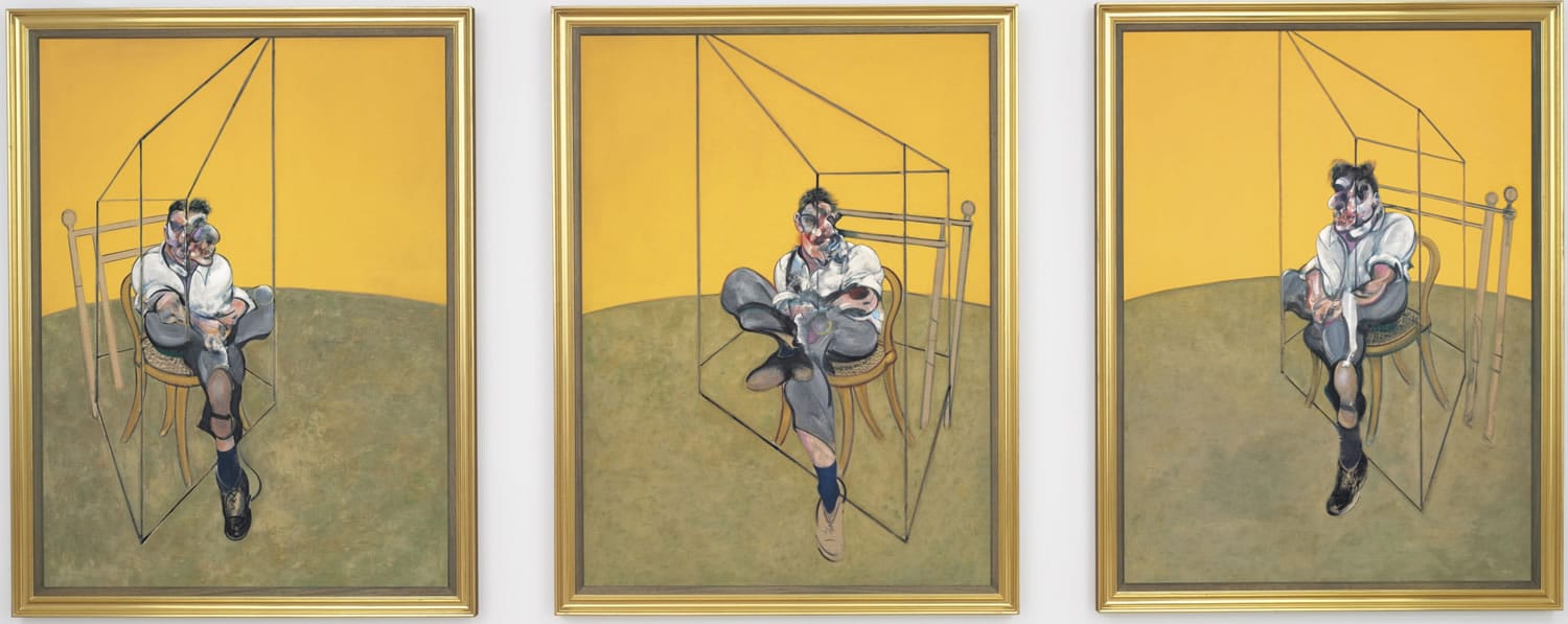 &quot;Three Studies of Lucian Freud,&quot; a triptych by Francis Bacon of his friend and artist Lucian Freud.
