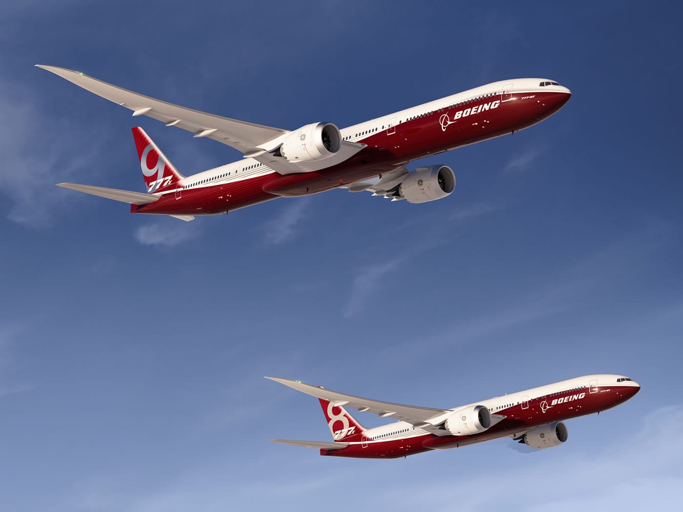 Boeing
Artist's conception of the Boeing 777-9X.